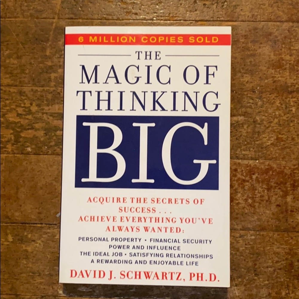 “The Magic of Thinking Big” book